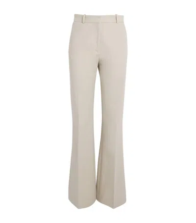 Joseph Stretch Toile Tafira Trousers In Neutral