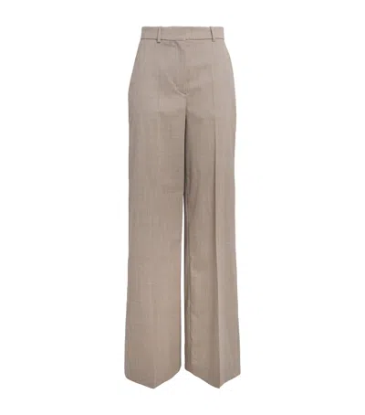 Joseph Stretch-virgin Wool Alana Trousers In White