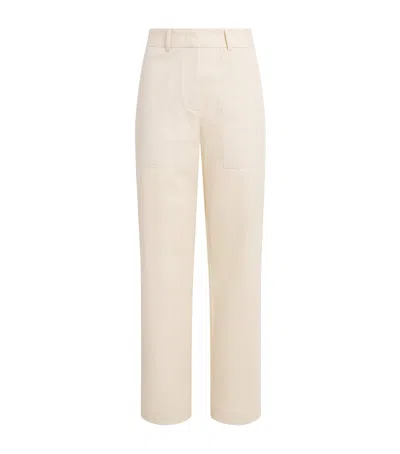 Joseph Stretch-cotton Jaber Trousers In Multi