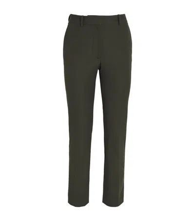 Joseph Stretch-gabardine Tafira Trousers In Green