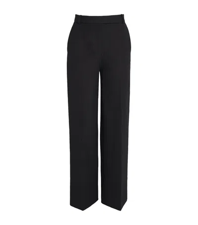 Joseph Stretch-gabardine Yukio Trousers In Black