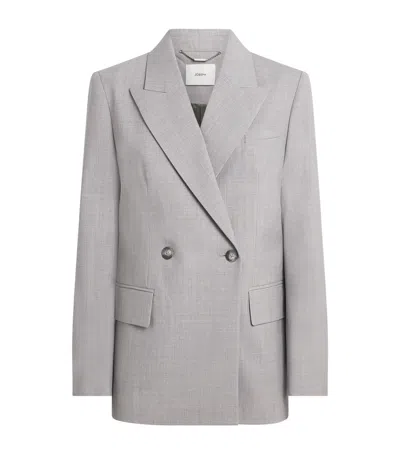 Joseph Stretch-wool Dana Blazer In Multi