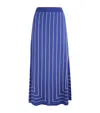 Joseph Stripe Jacquard Maxi Skirt In Multi