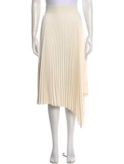 Pre-owned Joseph Striped Midi Length Skirt In Neutral