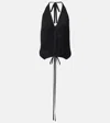 Joseph Suez Pleated Halterneck Vest