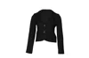Joseph Suit Jacket And Skirt Set In Black Wool In Black