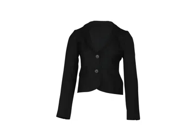 Joseph Suit Jacket And Skirt Set In Black Wool