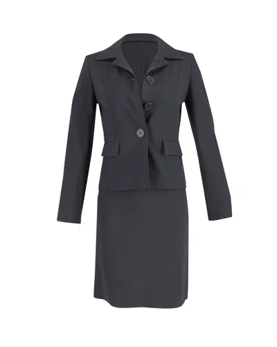 Joseph Suit Skirt Set In Black Polyester