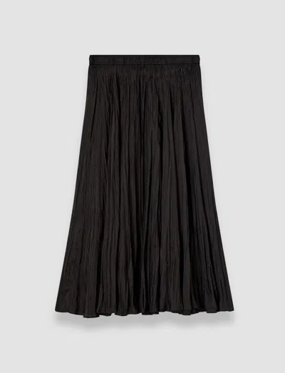 Joseph Sully Habotai Silk Skirt In Black