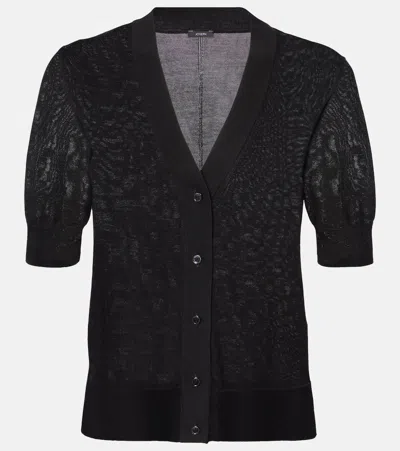 Joseph Superfine Silk And Cotton Top In Black