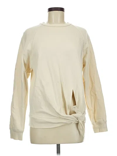 Pre-owned Joseph Sweatshirt In White