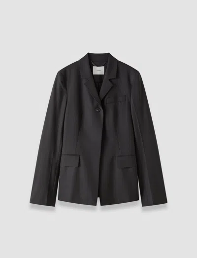 Joseph Taeo Wool Tailoring Jacket In Grey