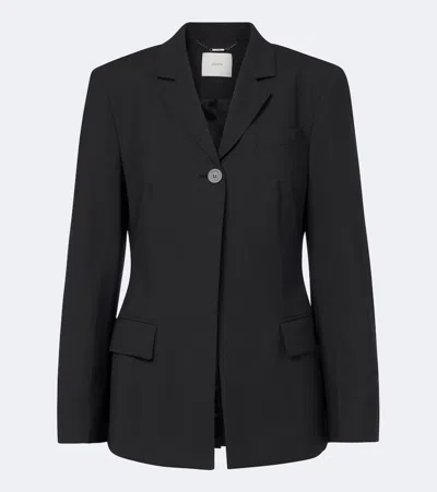 Joseph Taeo Wool-blend Jacket In Black