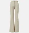 Joseph Tafira Cotton-blend Flared Pants In Nude