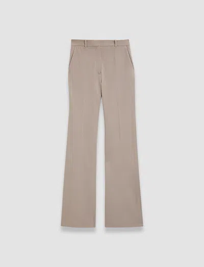 Joseph Tafira Gabardine Stretch Trousers In Escargot