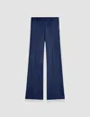 Joseph Tafira Gabardine Stretch Trousers In Harbour