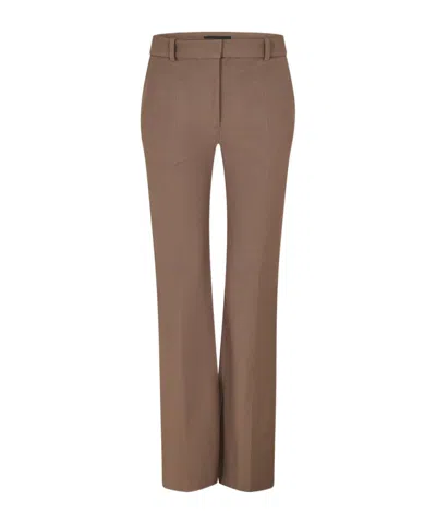 Joseph Tafira Gabardine Stretch Trousers In Multi
