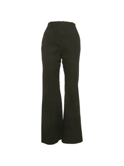 Pre-owned Joseph Tafira Gabardine Trousers In Black