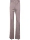 Joseph Stretch Gabardine Trousers Pockets In Neutral