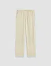 Joseph Tahiti Straight-leg Soft Viscose Trousers In Quail