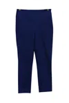 Joseph Tailored Pants In Blue Viscose In Blue