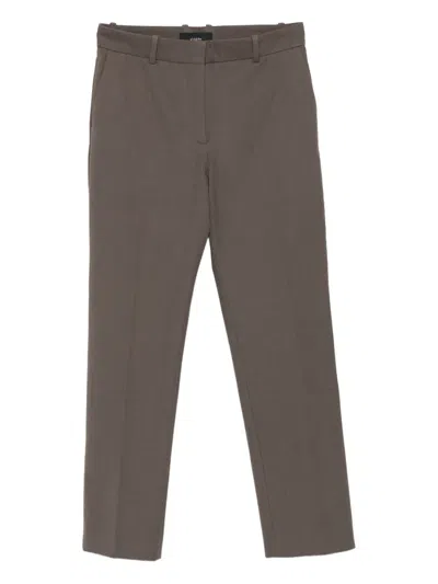 Joseph Tailored Trousers In Brown