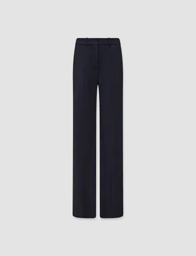 Joseph Tailoring Wool Stretch Morissey Trousers In Navy