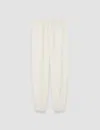 Joseph Soft Cotton Silk Taio Trousers In White