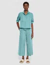 Joseph Temple Light Gabardine Stretch Trousers In Blue