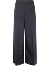 Joseph Temple Pant Light Gabardine Stretch In Navy