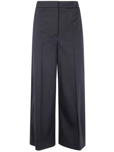 Joseph Temple Pant Light Gabardine Stretch In Navy