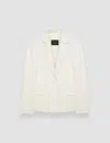 Joseph Textured Viscose Joaquim Jacket In Black