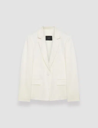 Joseph Textured Viscose Joaquim Jacket In Black