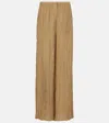 Joseph Thoresby Silk Palazzo Pants In Neutrals