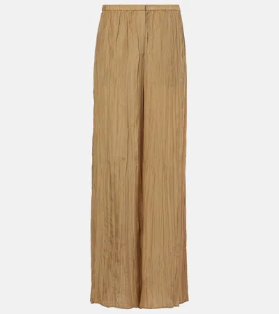 Joseph Thoresby Silk Palazzo Pants In Neutrals