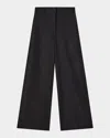 Joseph Thurlow Cropped Wide-leg Pants