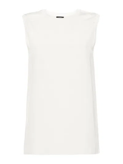 Joseph Silk Bley Top In White