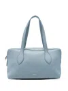 Joseph Top Handle Leather Shoulder Bag In Blue