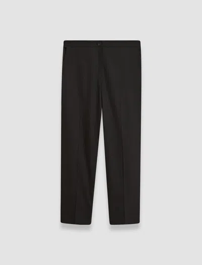 Joseph Tottenham Light Gabardine Stretch Trousers In Black