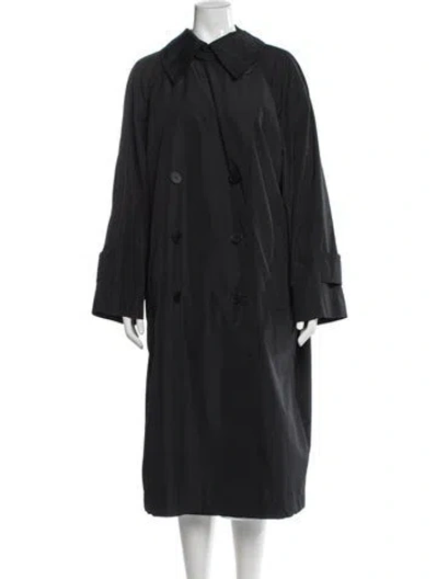 Pre-owned Joseph Trench Coat In Black