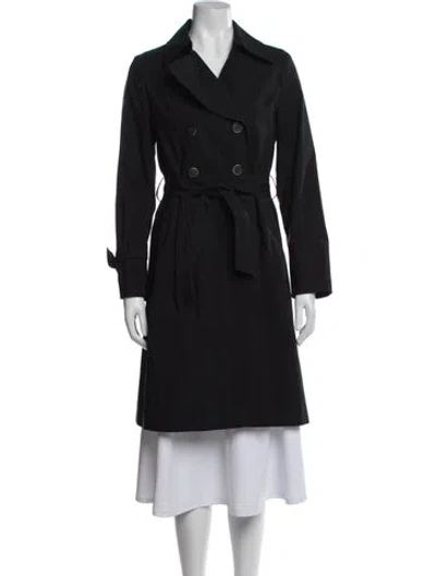 Pre-owned Joseph Trench Coat In Blue