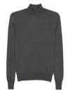 Joseph Turtleneck Cashmere Sweater In Gray