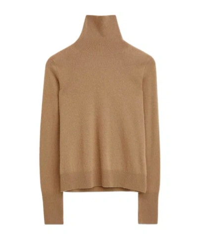 Joseph Turtleneck Pullover In Blusher
