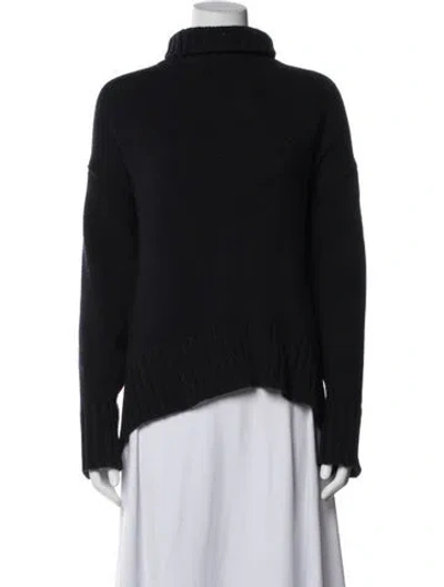 Pre-owned Joseph Turtleneck Sweater In Black