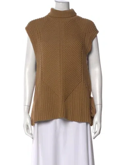 Pre-owned Joseph Turtleneck Sweater In Brown