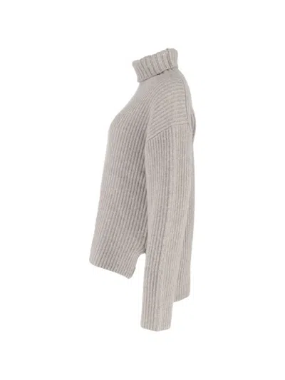 Pre-owned Joseph Turtleneck Sweater In Neutral