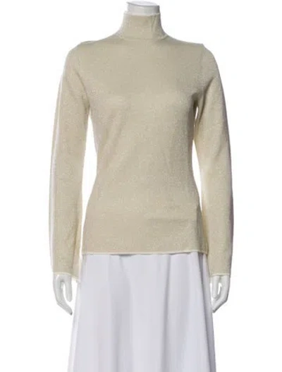Pre-owned Joseph Turtleneck Sweater In Neutrals