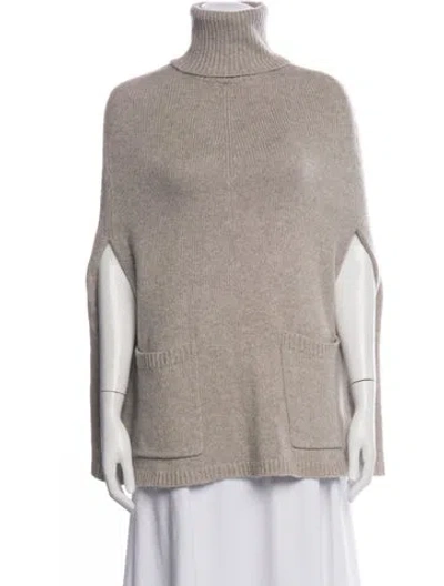 Pre-owned Joseph Turtleneck Sweater In Neutrals