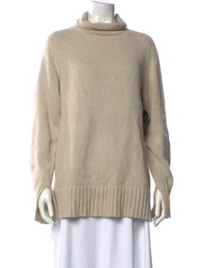 Pre-owned Joseph Turtleneck Sweater W/ Tags In Neutrals
