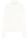 Joseph Turtleneck Sweater In White